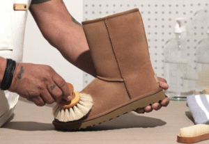 Como limpar botas UGG de camurça sem danificar o material